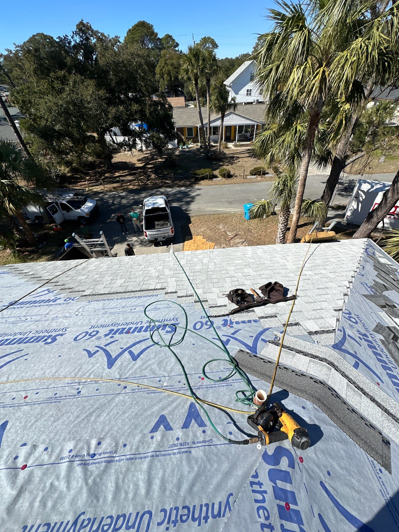 Roof Replacement using Atlas Pinnacle Pristine - Oyster Shell by Rainstoppers Roofing