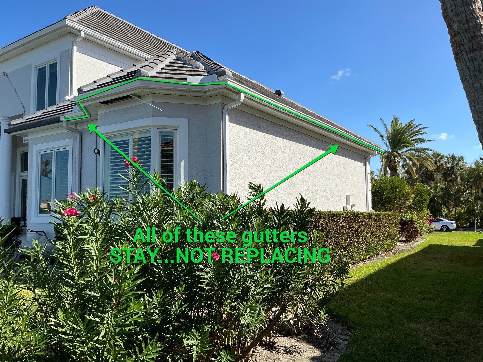 Premium Soffit and Fascia Renovation in Longboat Key FL by Gutter Professors