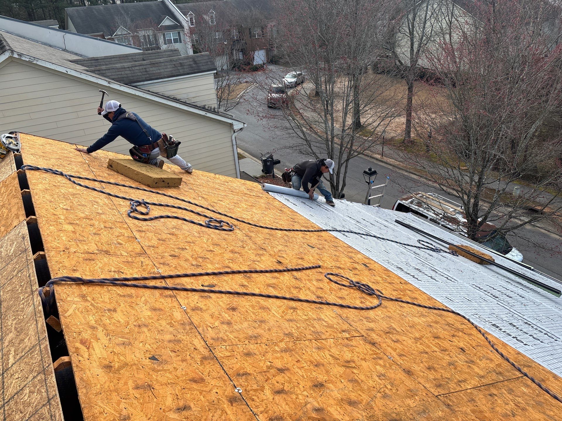 Roof replacement by Deerfield Roofing LLC