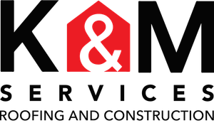 Logo for K&M Services, Roofing and Construction