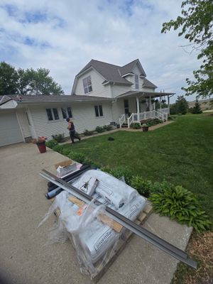 Residential Roofing Installation using Owens Corning Duration Driftwood