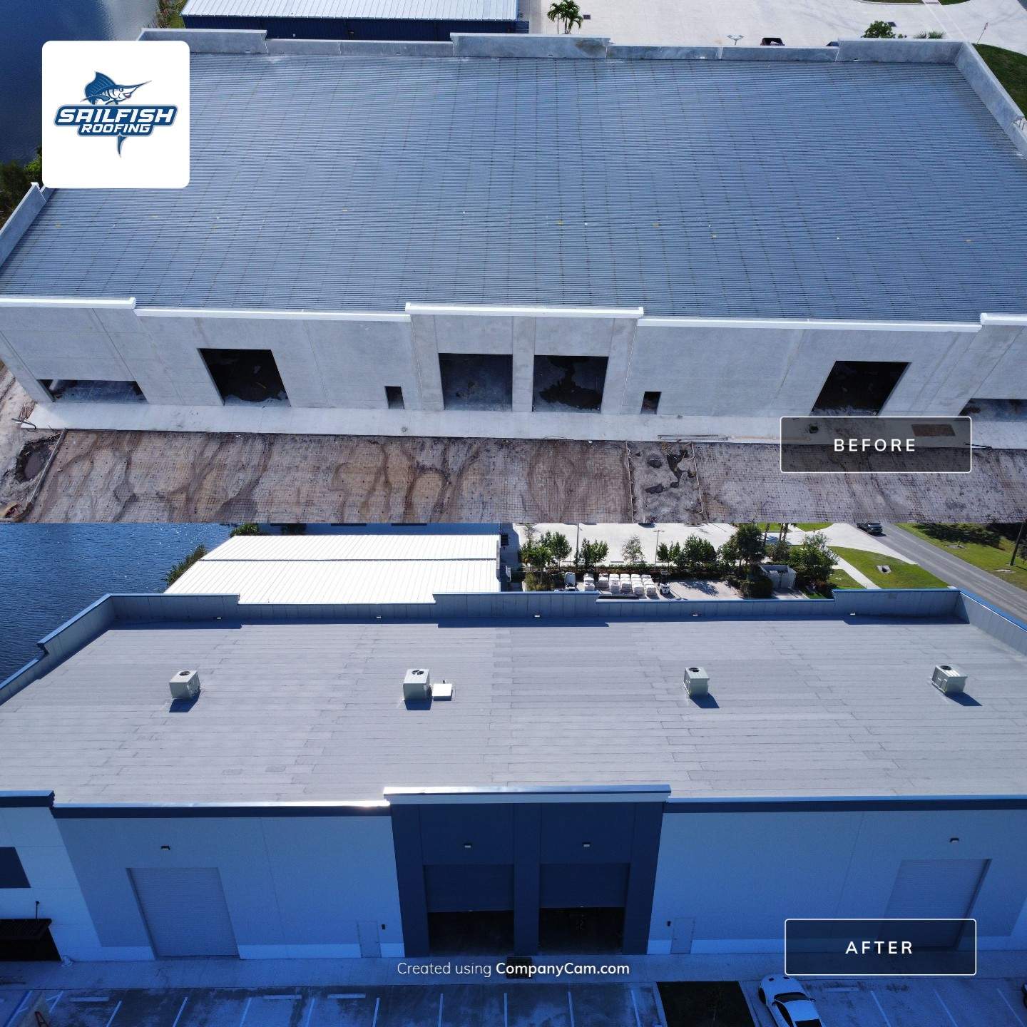 Torch Applied Modified Bitumen Roof Installation by Sailfish Roofing