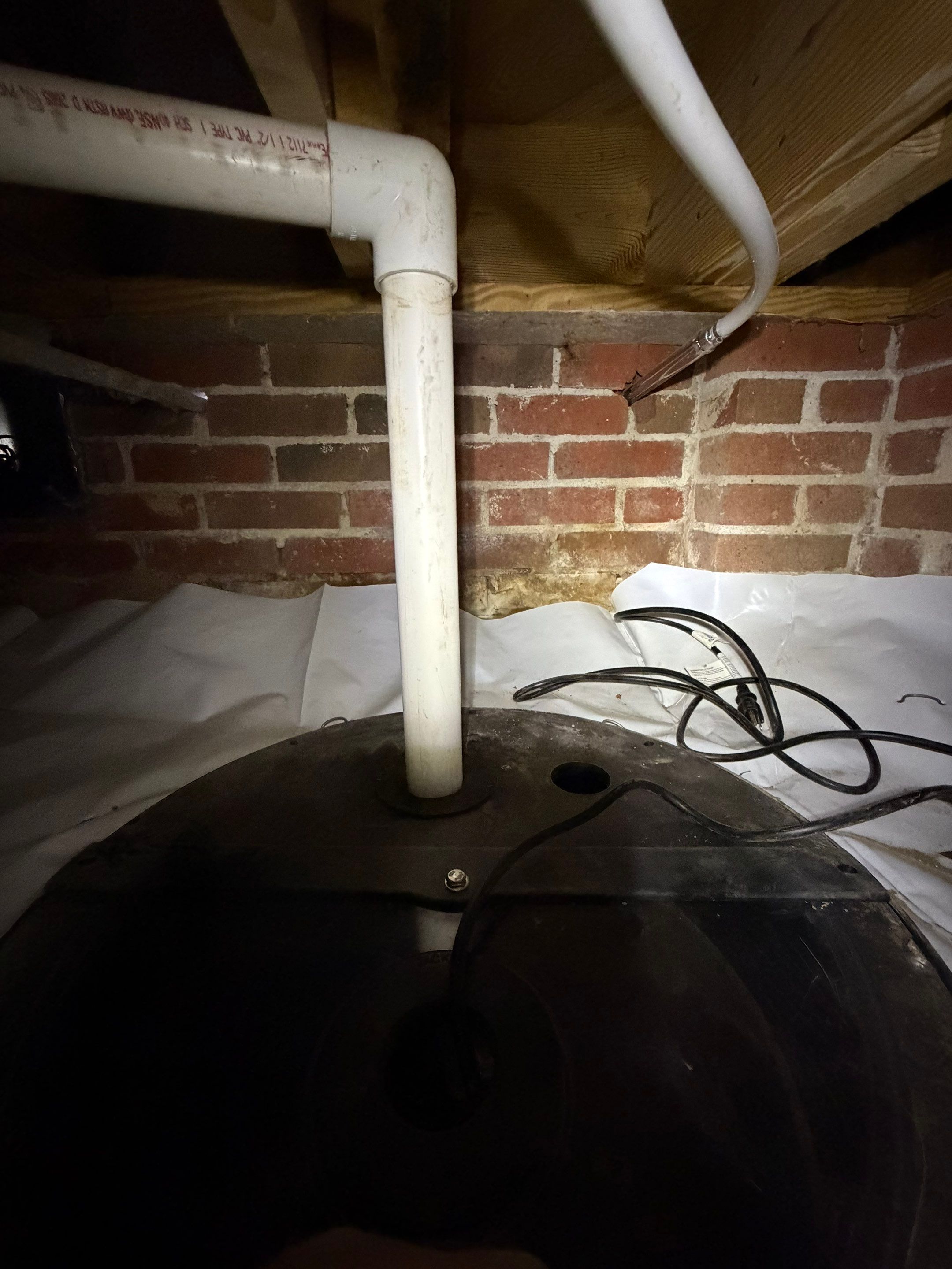 Project in Smithfield by Patriot Crawl Space Repairs