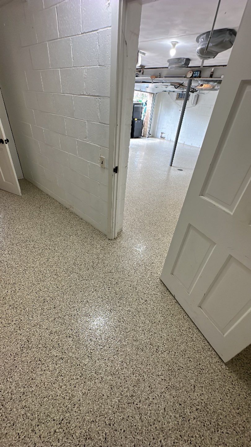 Porch, steps and Garage Project in Crafton by Floors in a Day, Inc