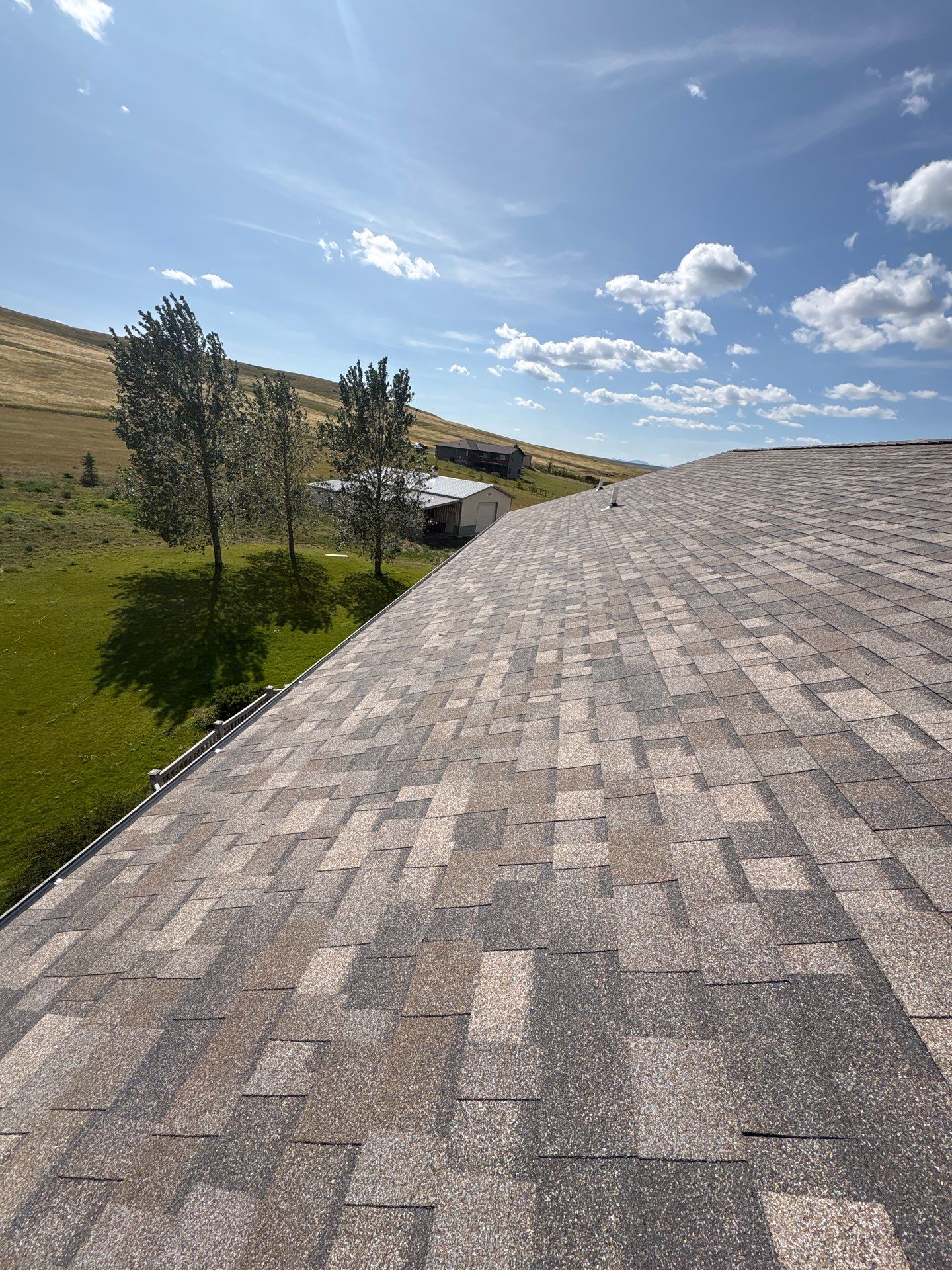 Owens Corning Architectural Shingle Roof Replacement in Great Falls by KQC Roofing