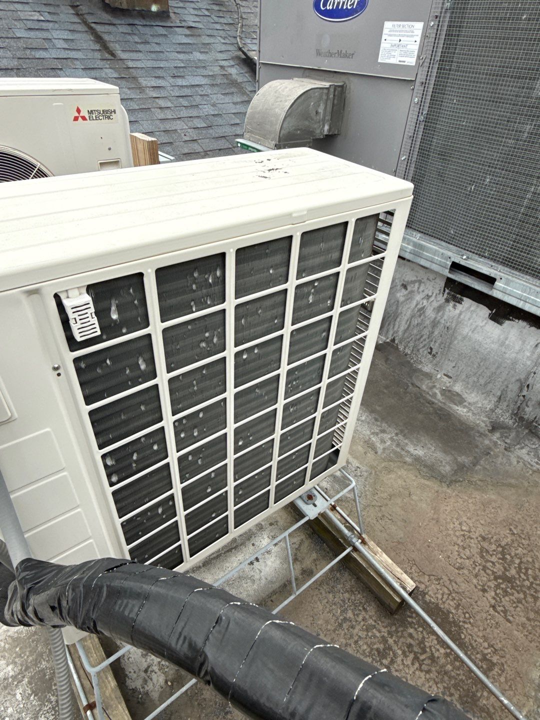 Mitsubishi Electric Mini Split Performance Cleaning in Midlothian by Always Ready Repair