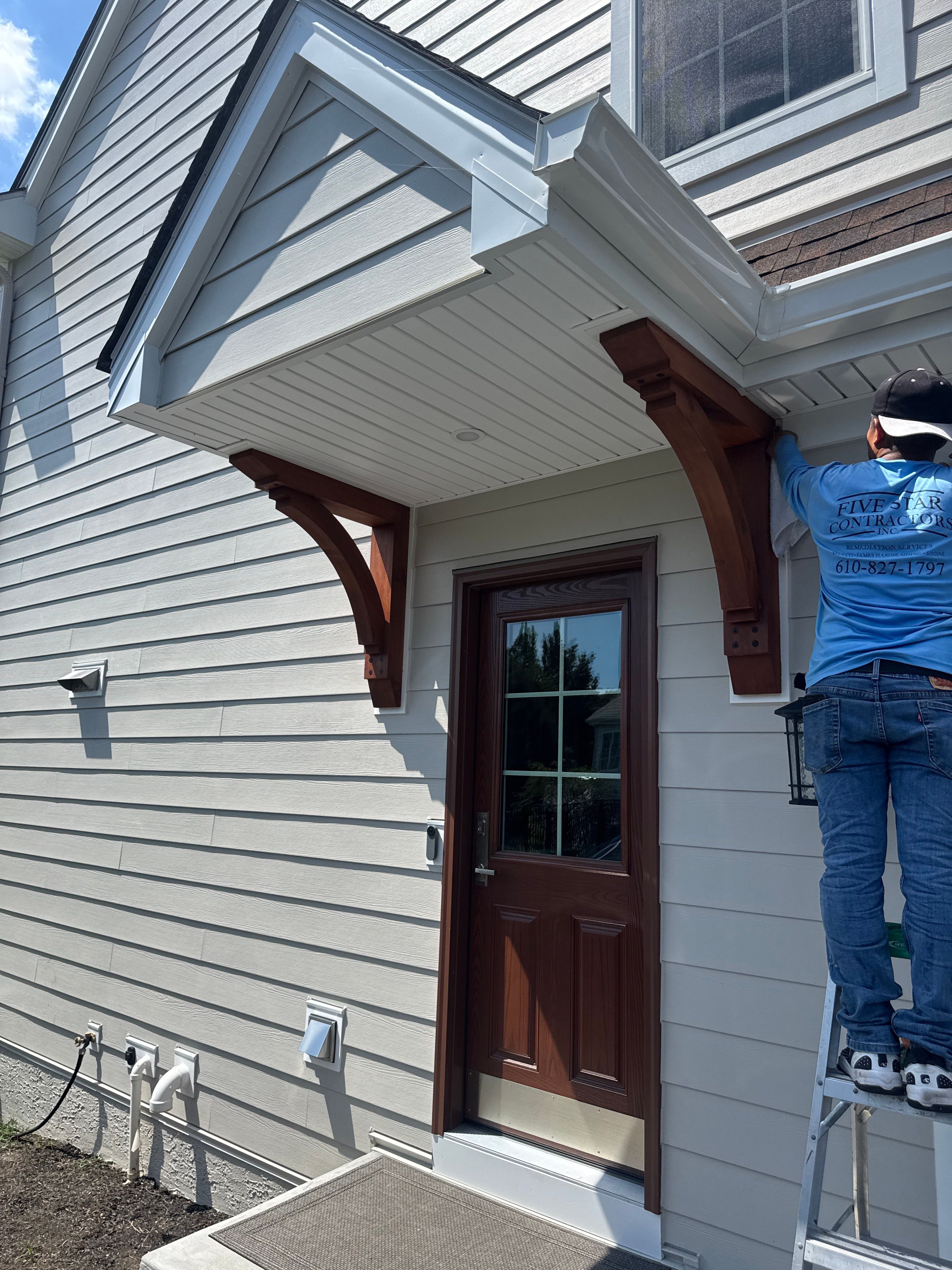 Wilmington, DE Home Exterior Remodel by Five Star Contractors
