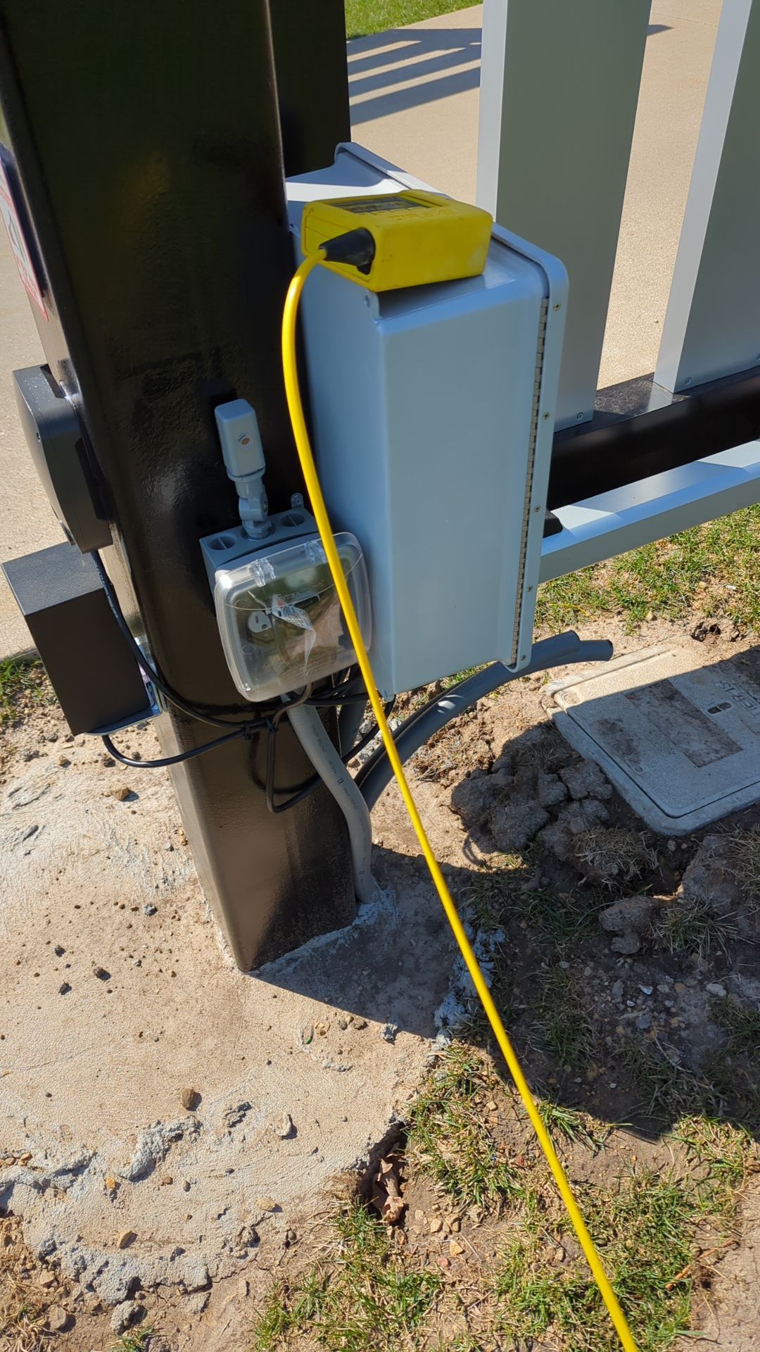 Fence / Retaining Wall using Block then parge by ACE Waterproofing & Basement Solutions