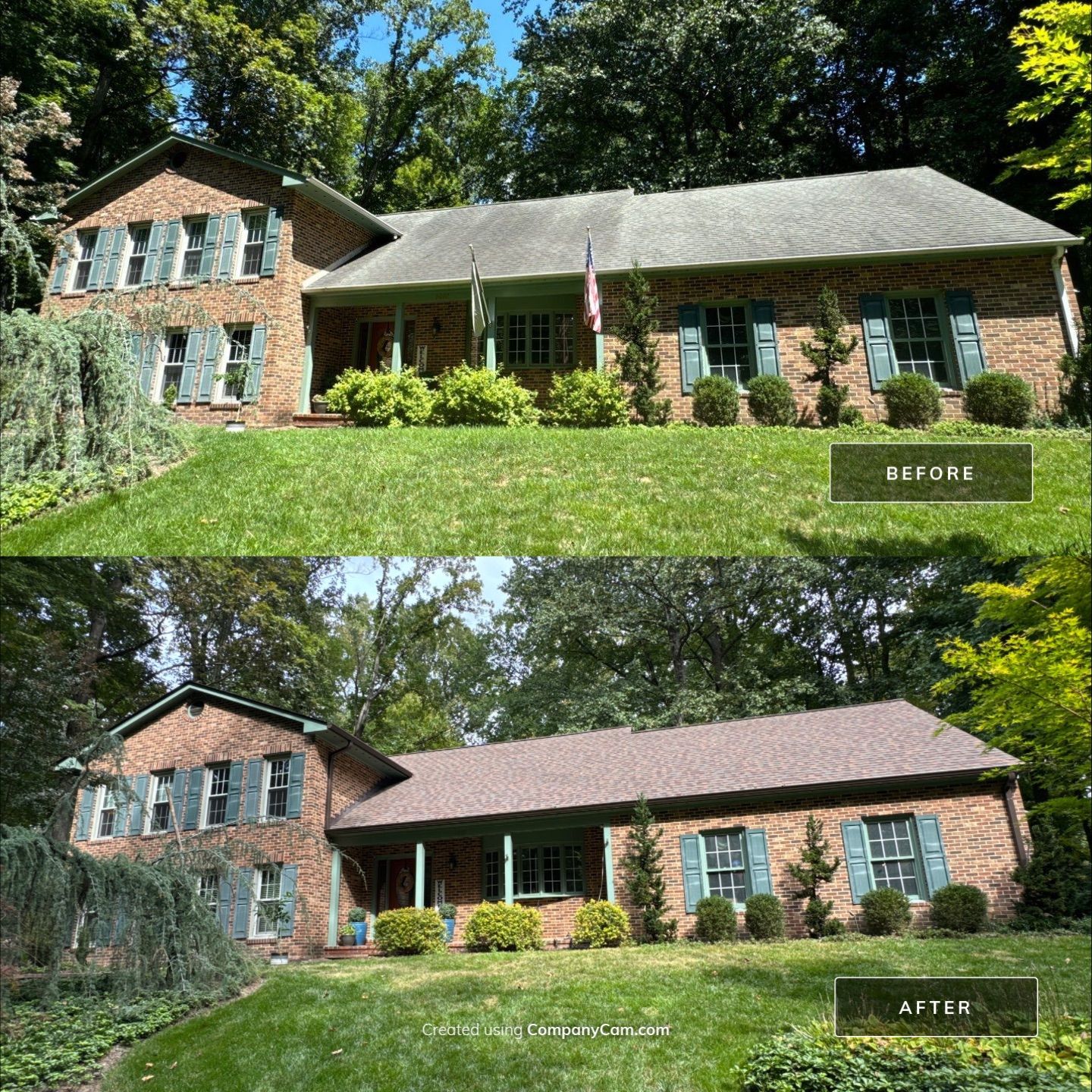 Fairfax Station: Residential Roof Replacement with CertainTeed Landmark Pro Designer Shingles in Max Def Heather Blend by RM Banning, Inc.