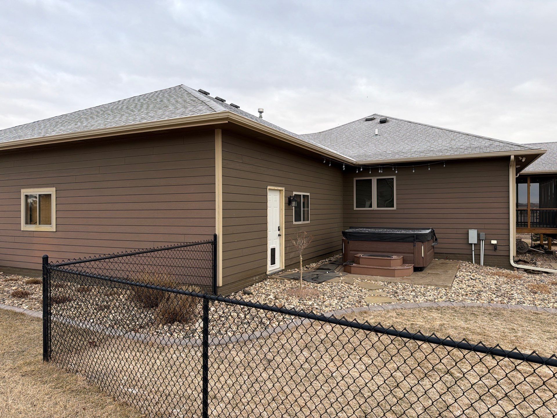 Residential Exterior Siding and Fascia Painting in Harrisburg by Select Painting, Coatings & Garage Cabinets