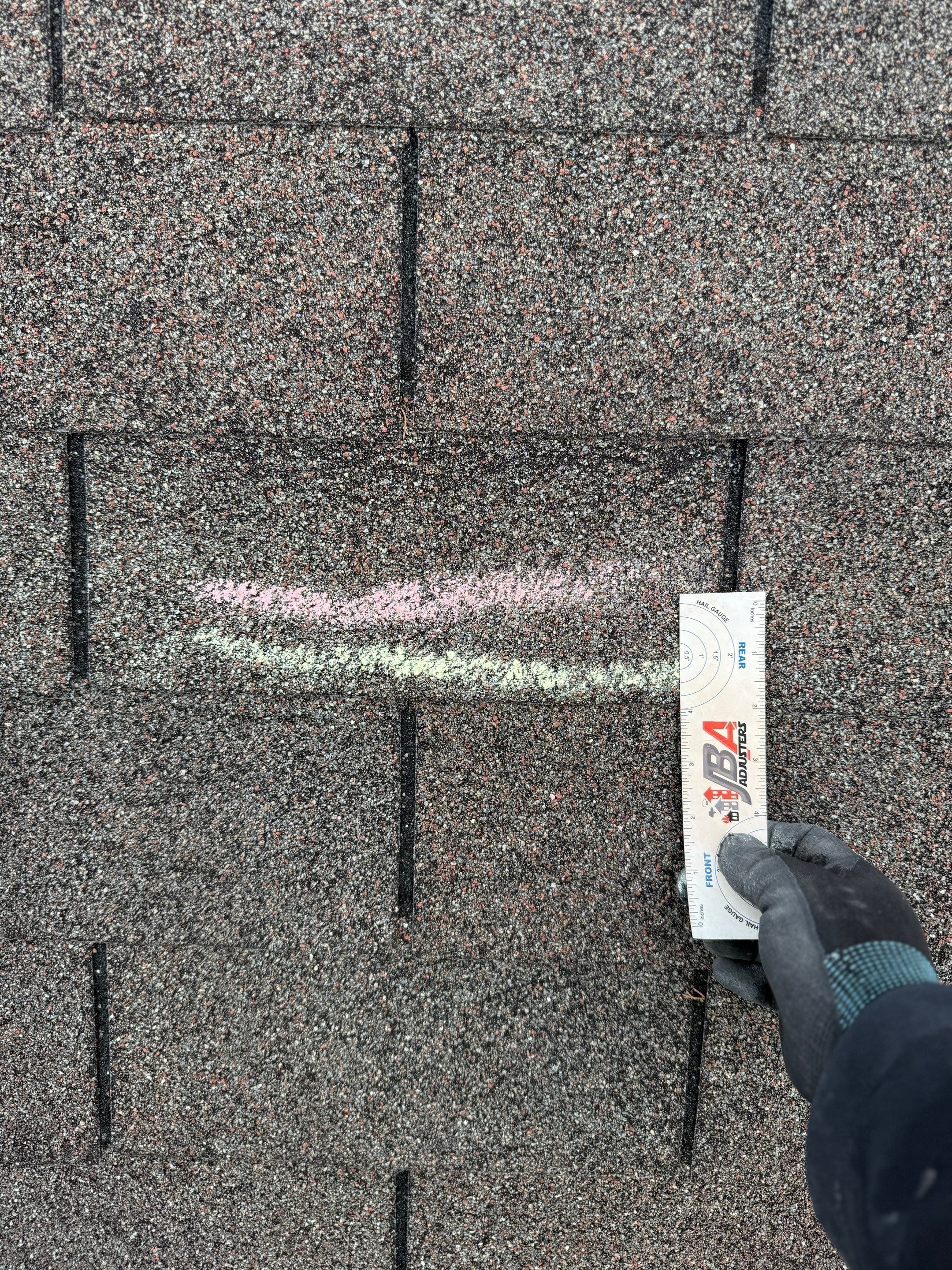 Roof replacement by hail and wind damage by Just Brilliant Restoration JBR
