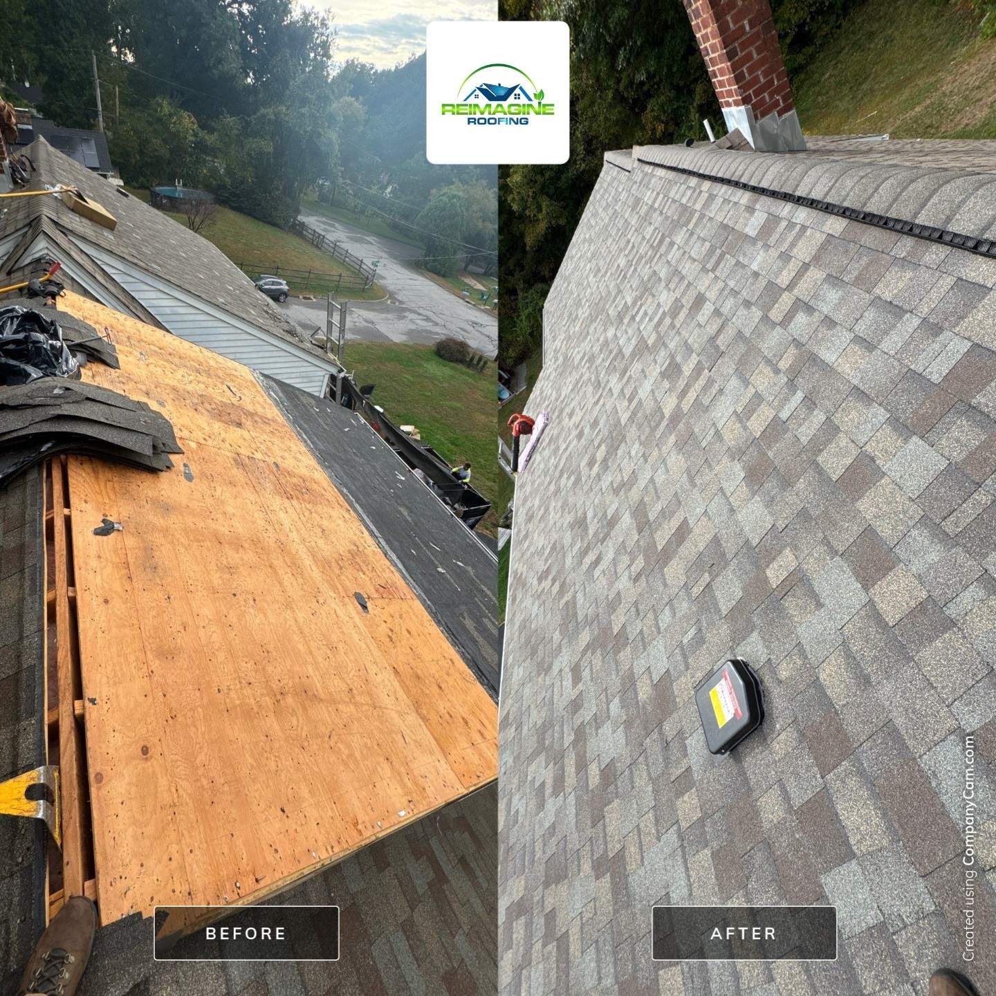 Weathered Wood Shingles by Reimagine Roofing