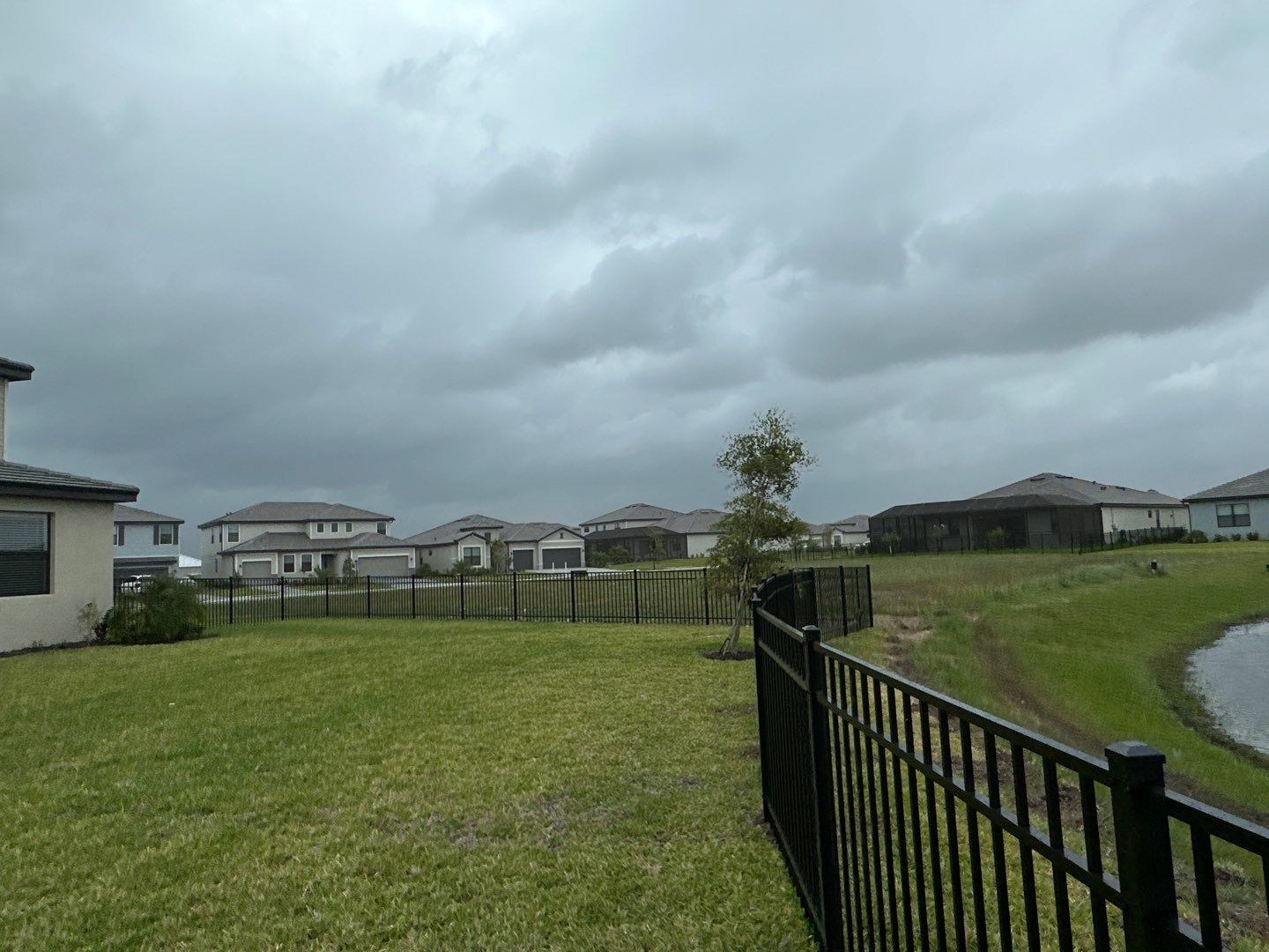 Aluminum Fence Installation using Black 3 Rail Aluminum Fence by Asap fence and gates, LLC