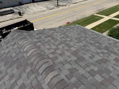 Turtle Shell gutter protection installation in Lena, IL 61048, photograph 15