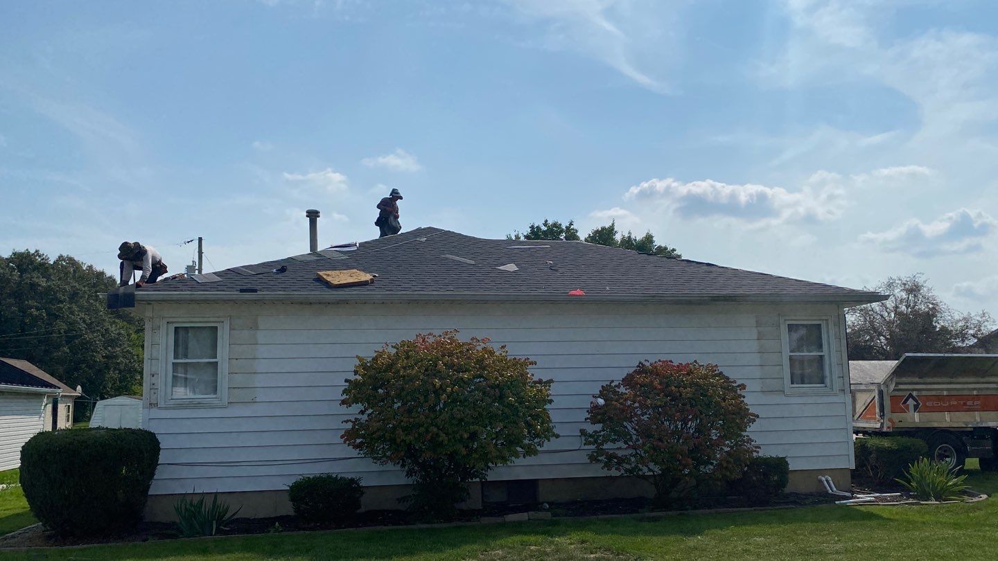 Residential Roofing Installation using GAF Timberline HDZ Charcoal by Nitro Roofing and Construction