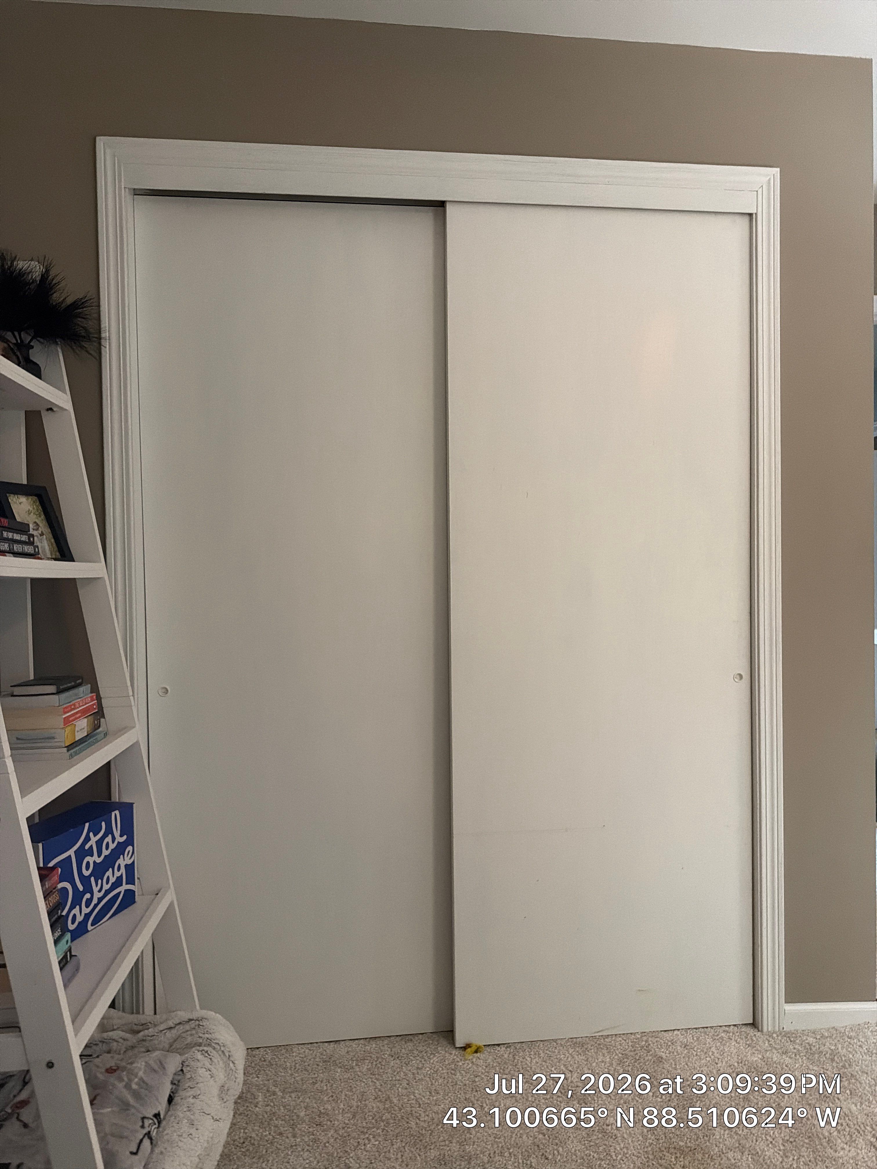 Interior Closet Door Replacement and Trim Work in Oconomowoc by CompanyCam Sales Demo