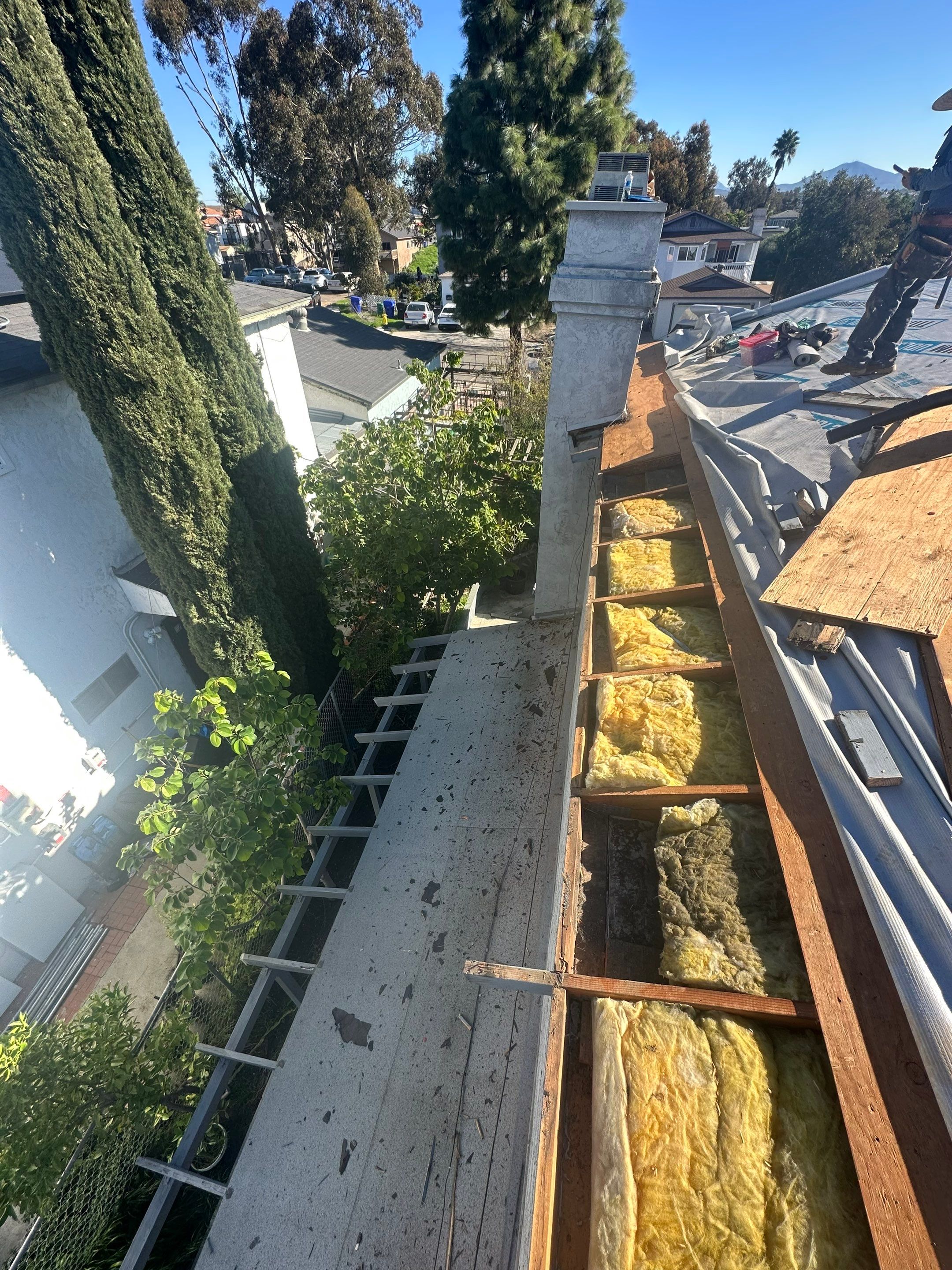City Heights, San Diego Full Shingle Roof Replacement & Structural Wood Rot Repair by Zenith Roofing Services
