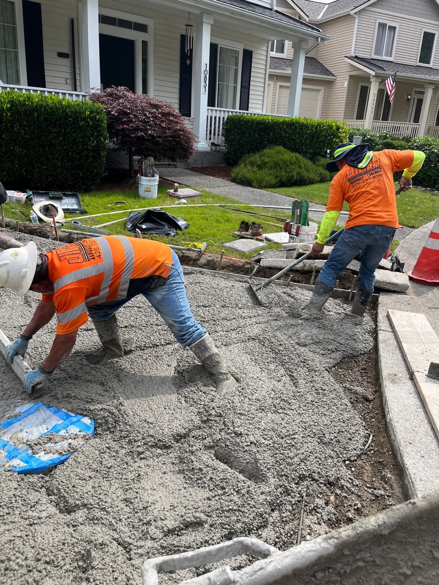 Luis | Concrete Driveway by Jireh Asphalt & Concrete Inc 