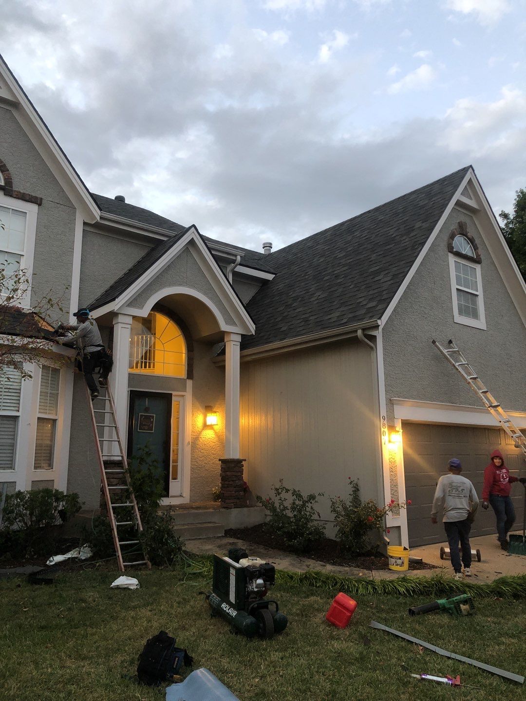 Roof Replacement using Malarkey Highlander Storm Grey by Gorilla Exteriors Contracting, LLC