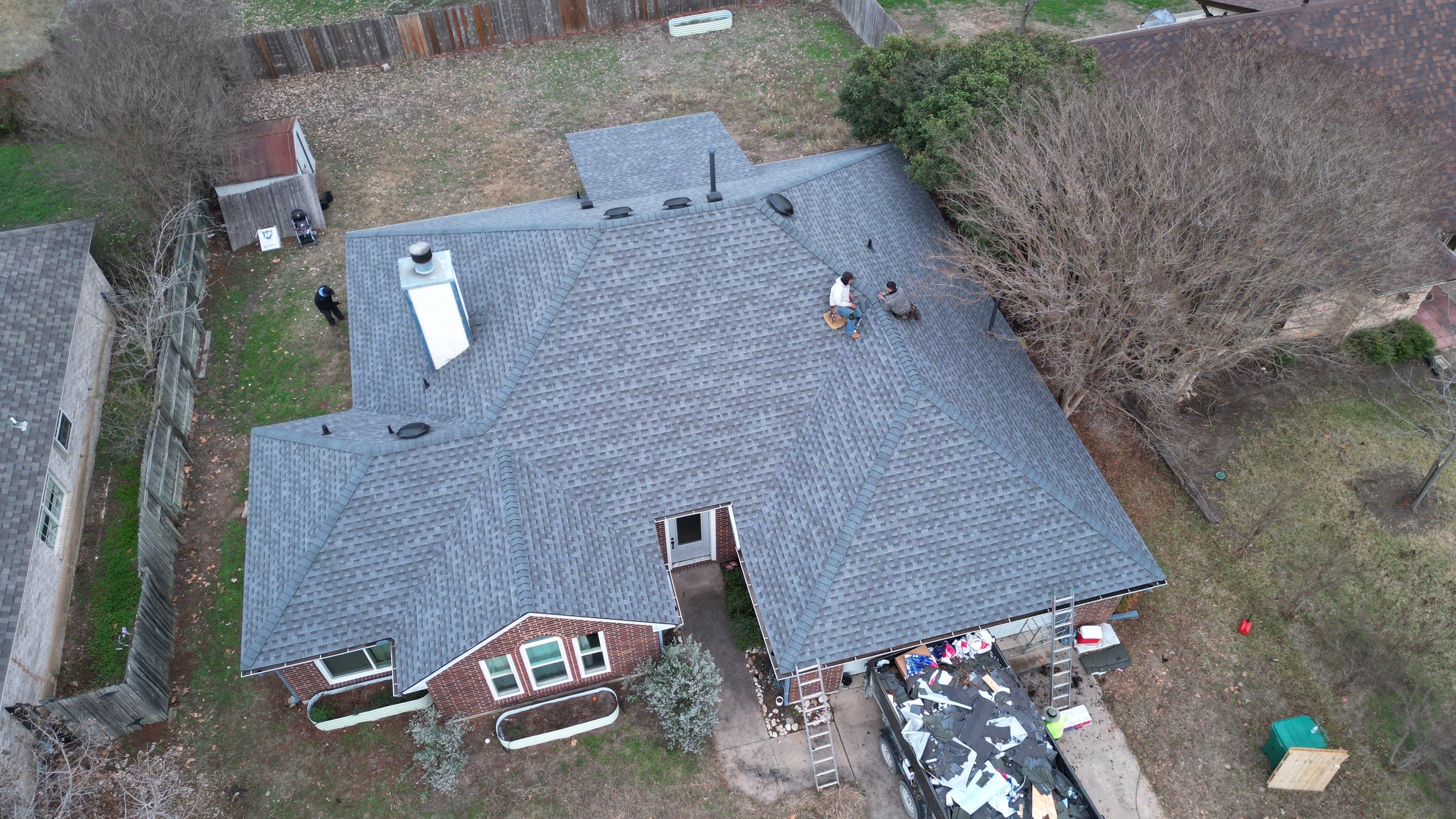 Hail Damage Roof Replacement — Harker Heights, TX by ROAM Roof & Solar