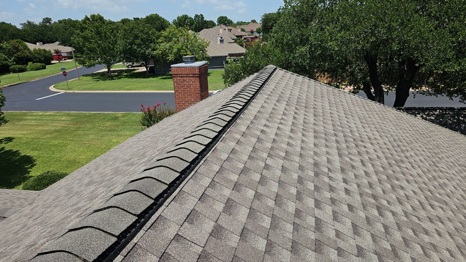 Residential Roof Replacement using GAF - HDZ - Weathered Wood by Action Exteriors