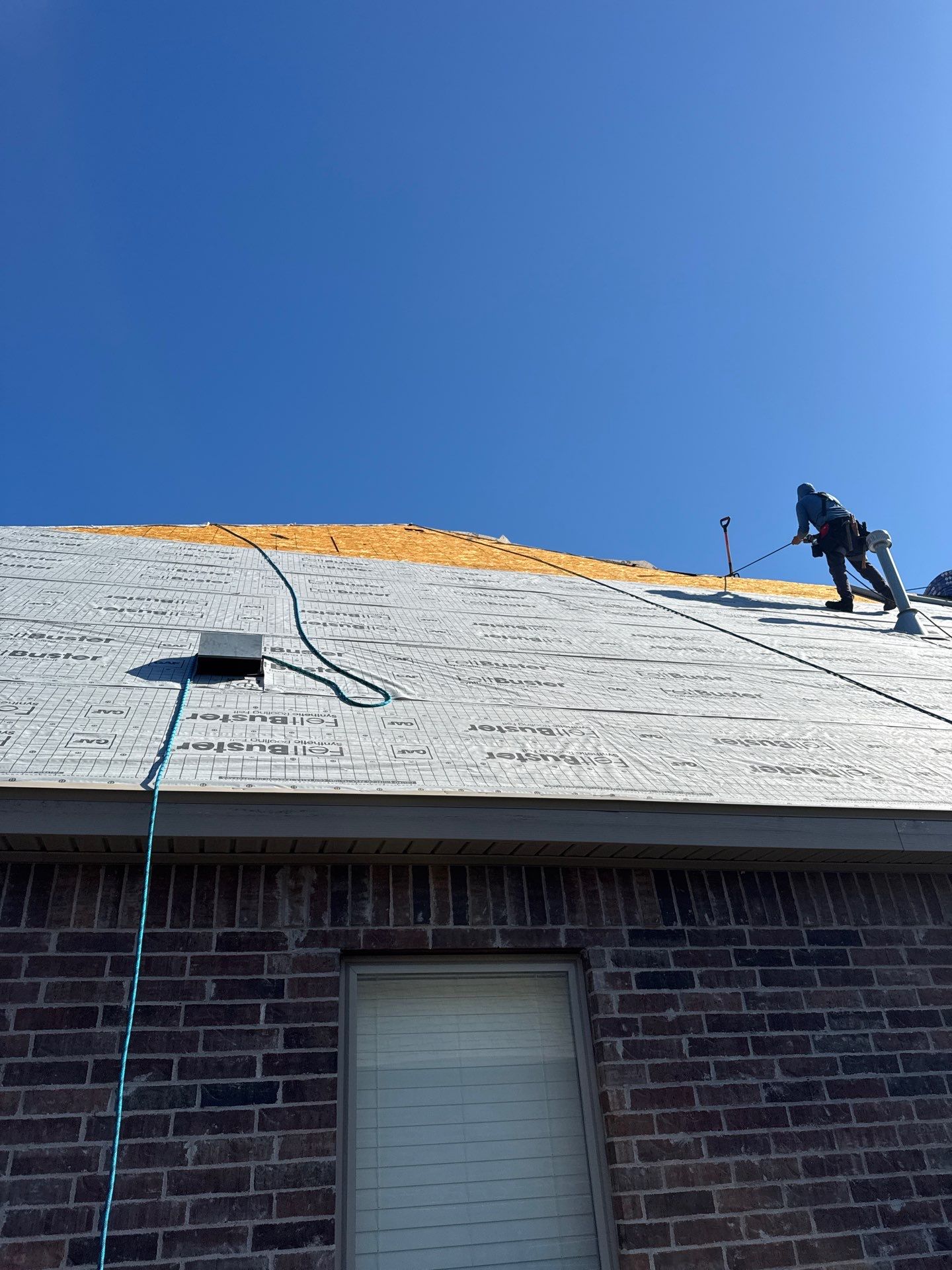 Residential Roofing Installation using GAF Armorshield in Bentonville, AR by Ozark Mountain Roofing