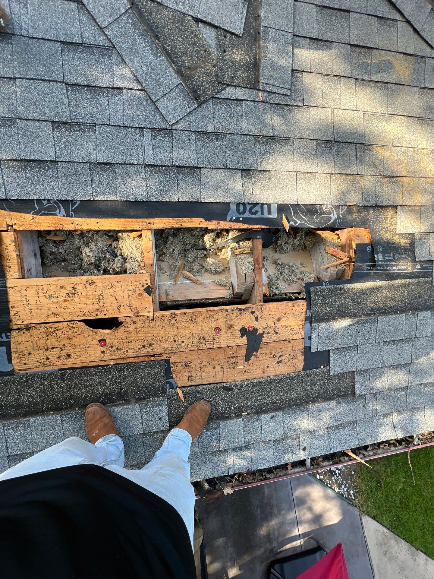 Residential Roofing Repair using Owen's Corning Duration (Lifetime) Shingles by Roof Repair Company