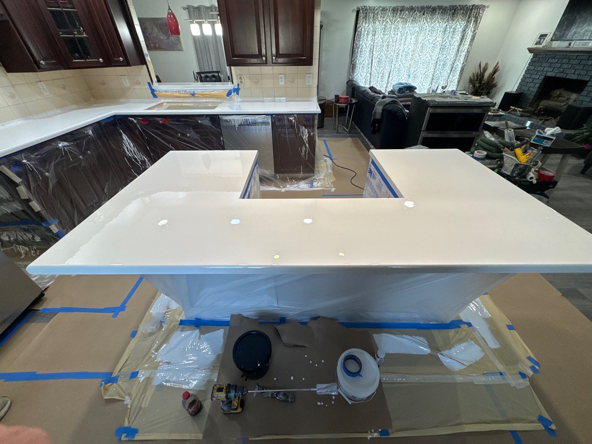 Countertop Transformation!! by Gordon Painting