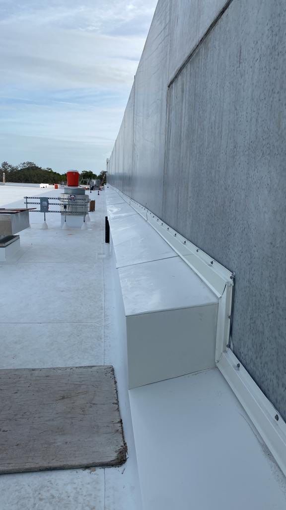 Commercial TPO Membrane Roof Installation at Pinecrest Educational Facility by AJF ROOFING INC
