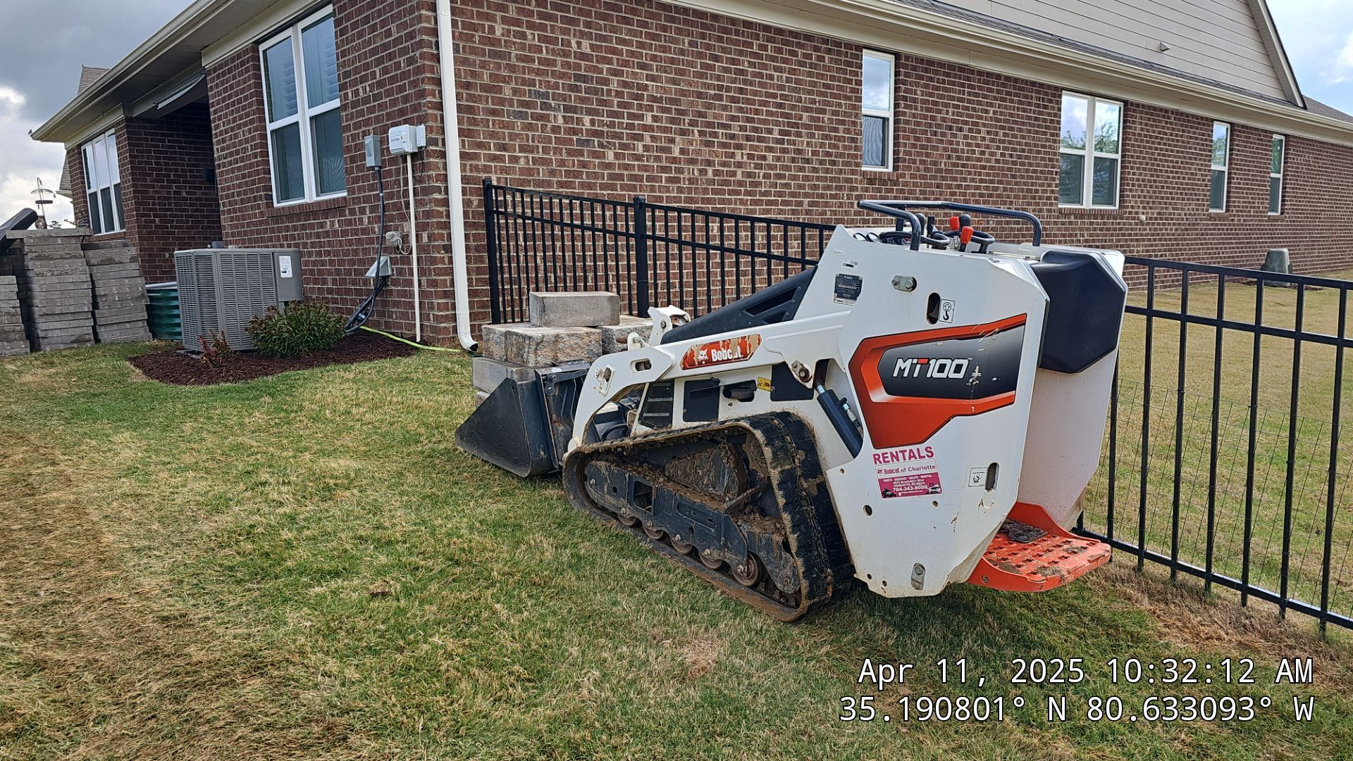 Patio Installation using Stone Pavers by Carolina-Metro Landscape, Inc