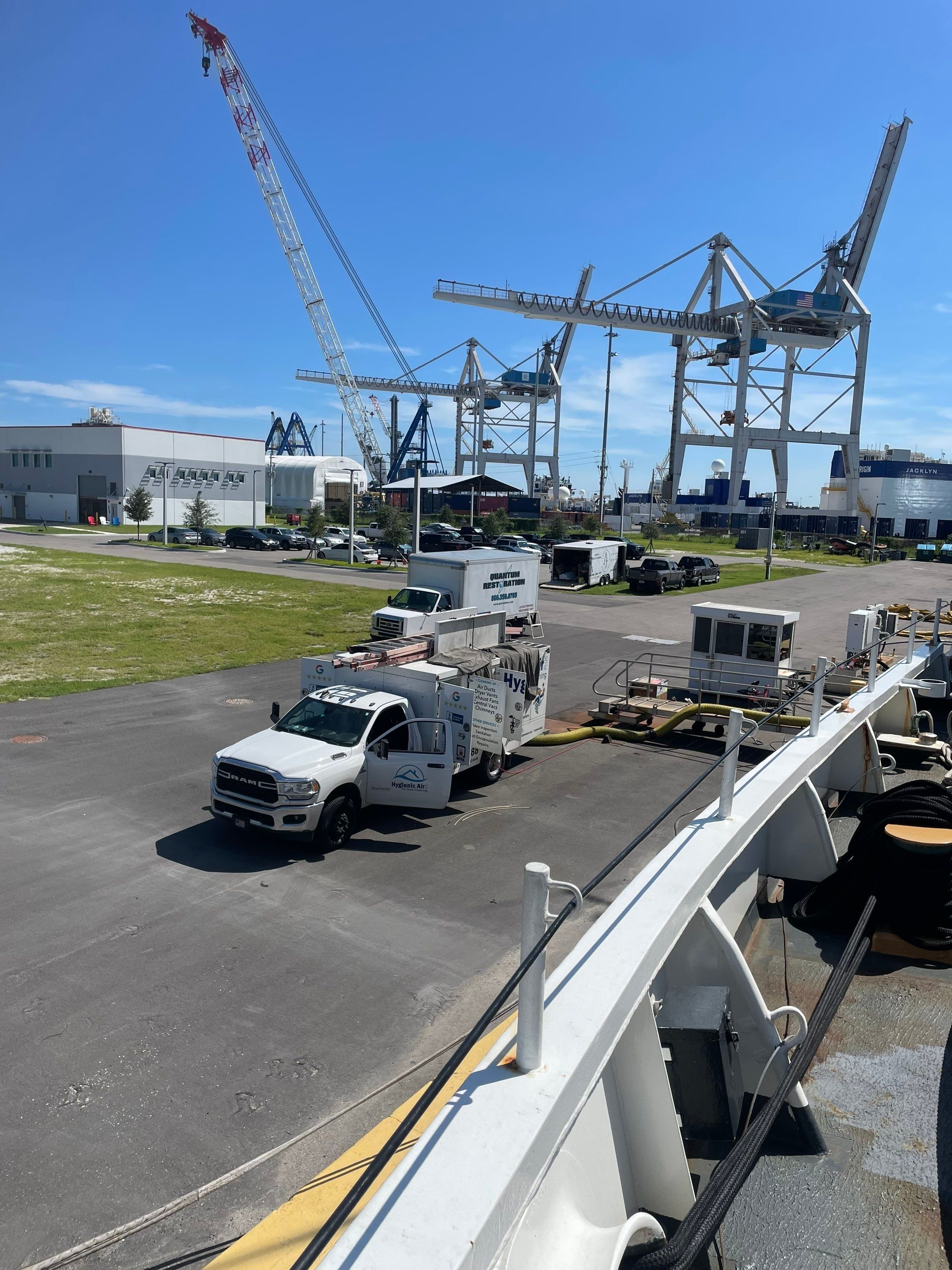Maritime Air Duct Cleaning in Cape Canaveral by Hygienic Air, Inc