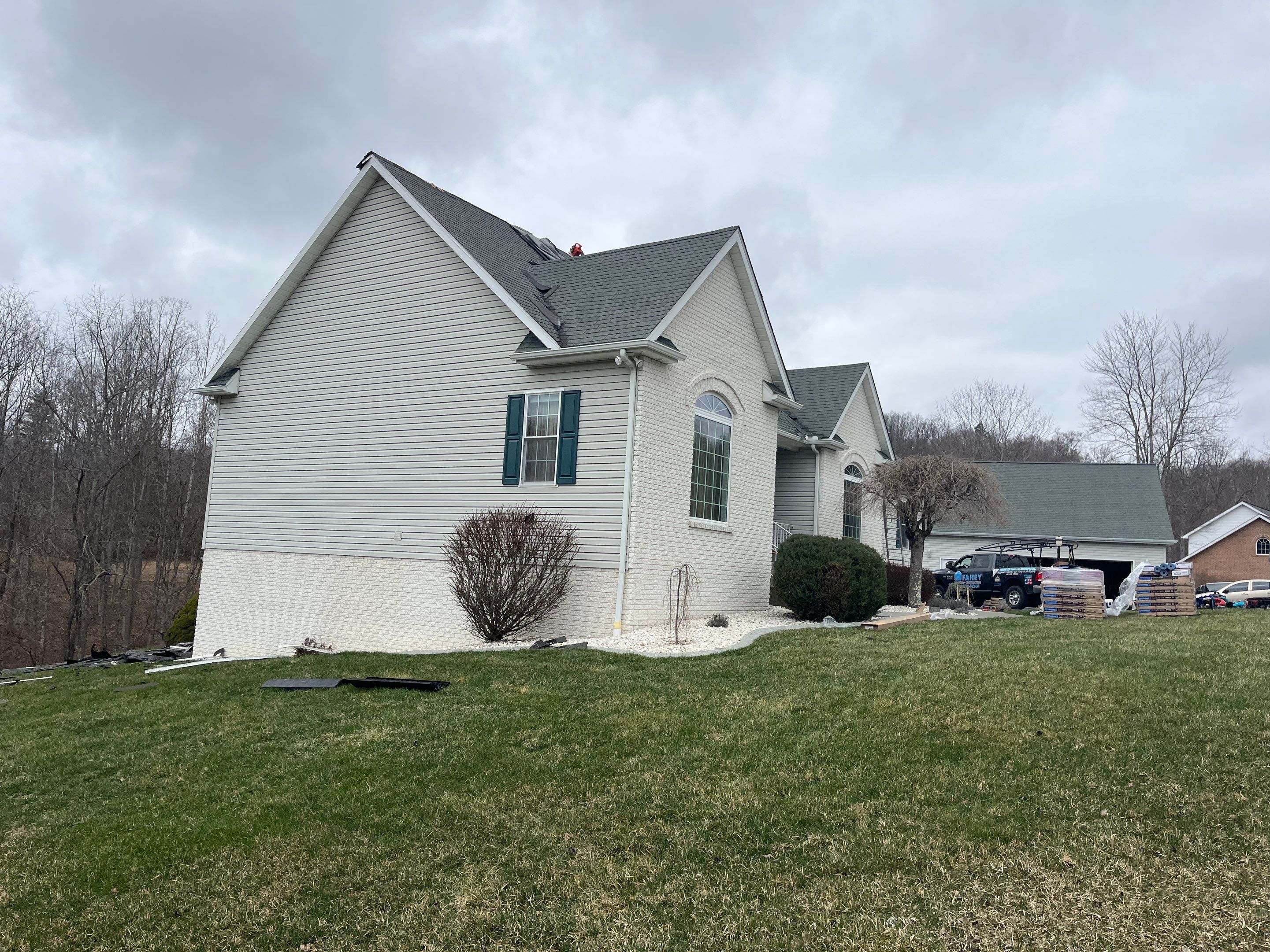 Residential Roofing Installation using Certainteed Landmark Pro Shingles by Fahey Roofing + Contracting