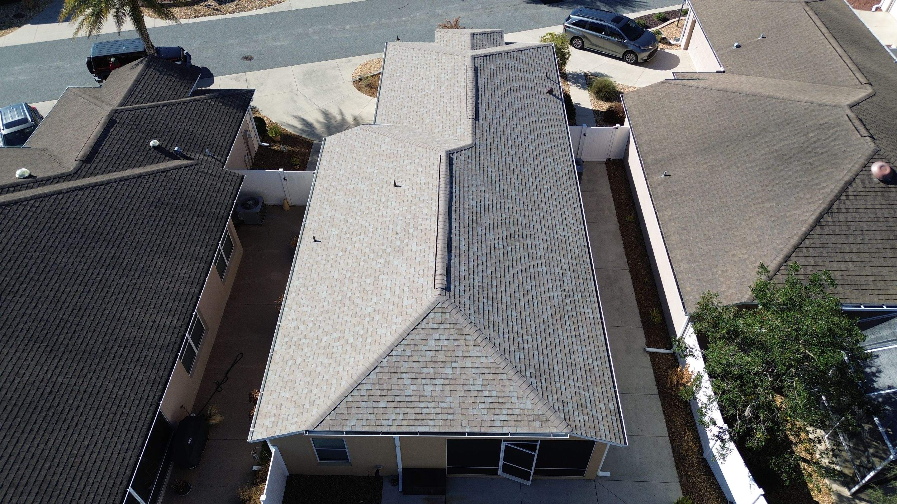 New shingle reroof in The Villages, FL by Brehm Roofing
