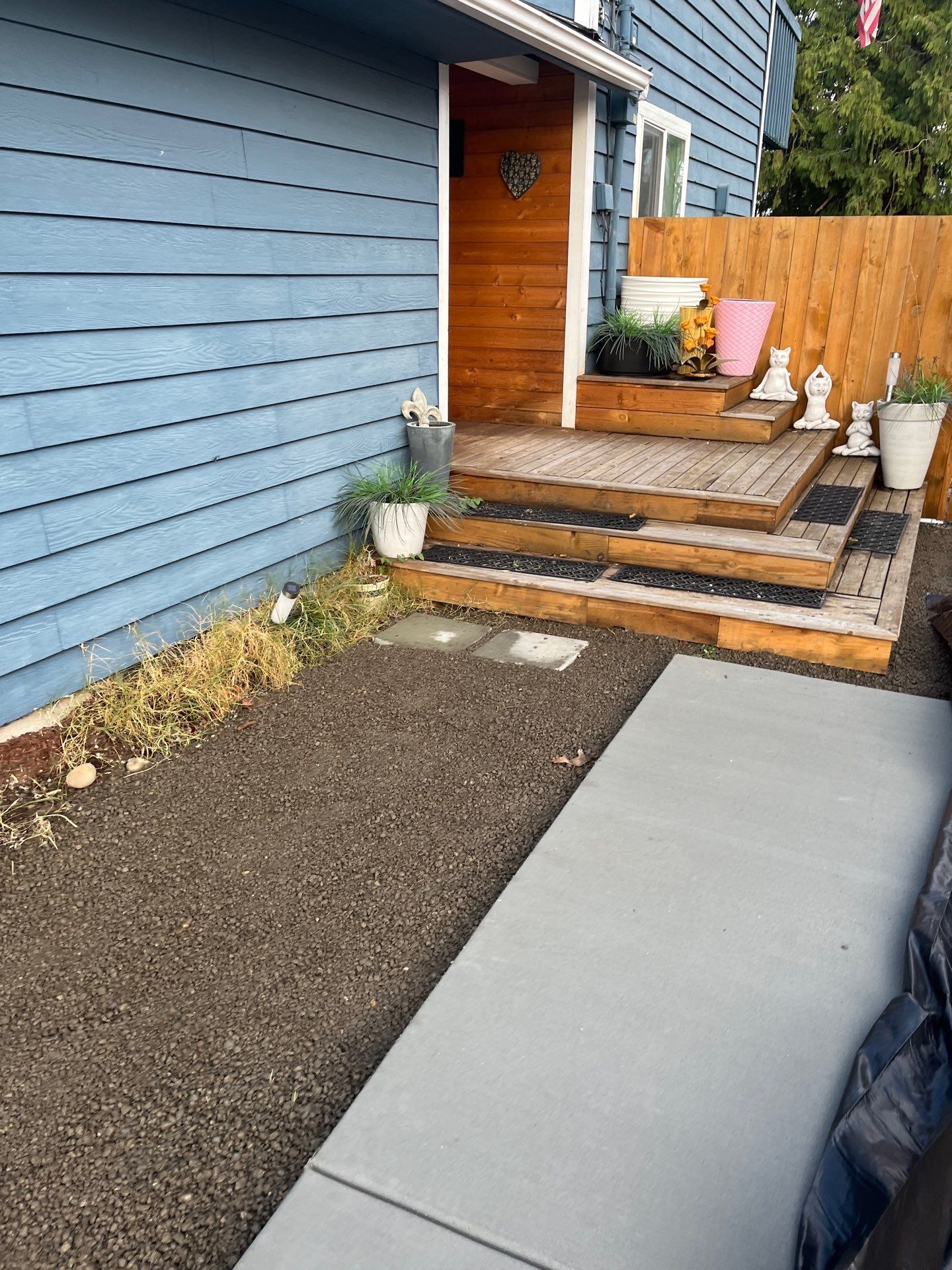 Concrete Driveway & Landscaping Project | Everett by Jireh Asphalt & Concrete Inc 
