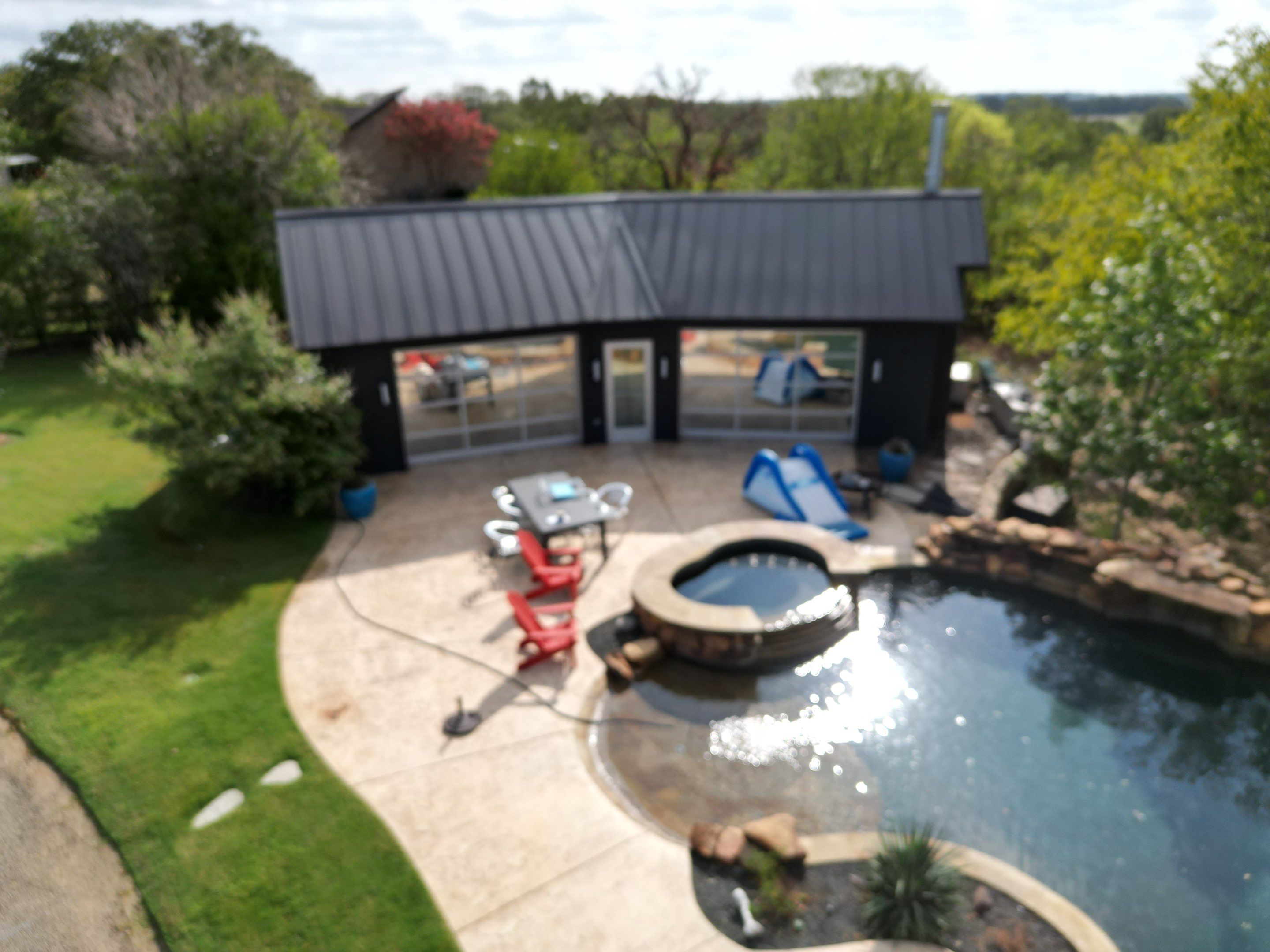 Dark Bronze Standing Seam Metal Roof by First Out Roofing 