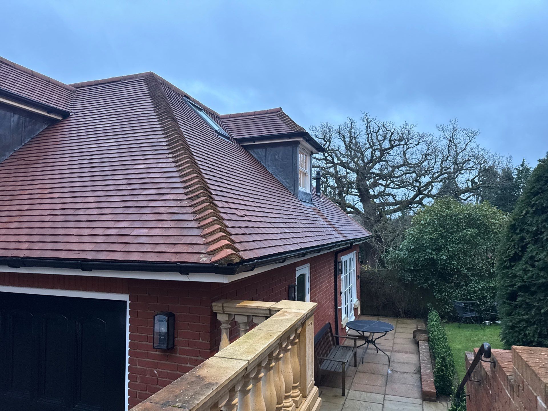 Roof Clean  - Moss Removal - Gutter Clean using Honda 15lpm Low Pressure Washing Machine by Ges Exterior Cleaning ltd