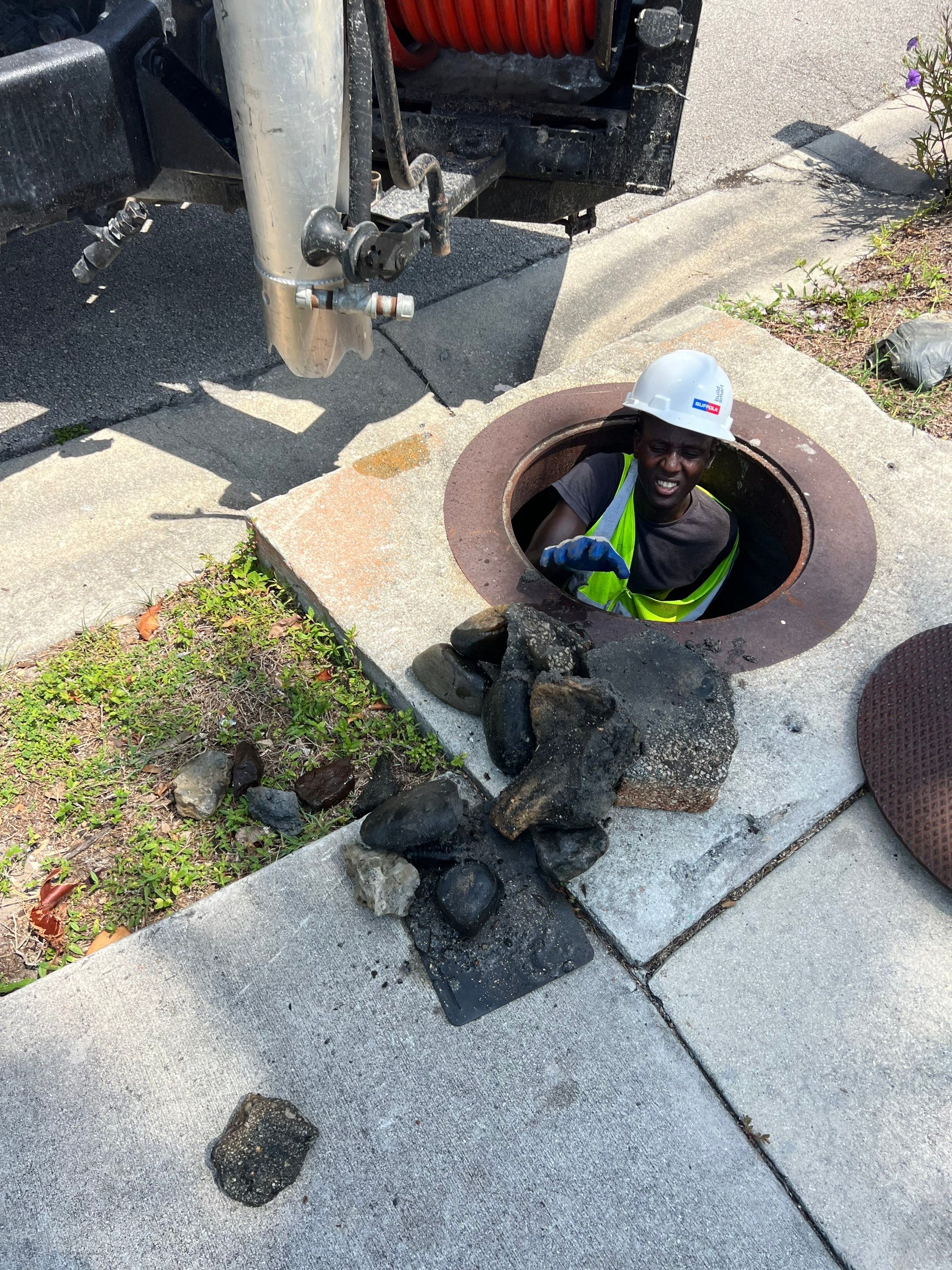 Naples Park Neighborhood Stormwater System Catch Basin Cleaning by Don Mar, Inc. Storm Water Solutions