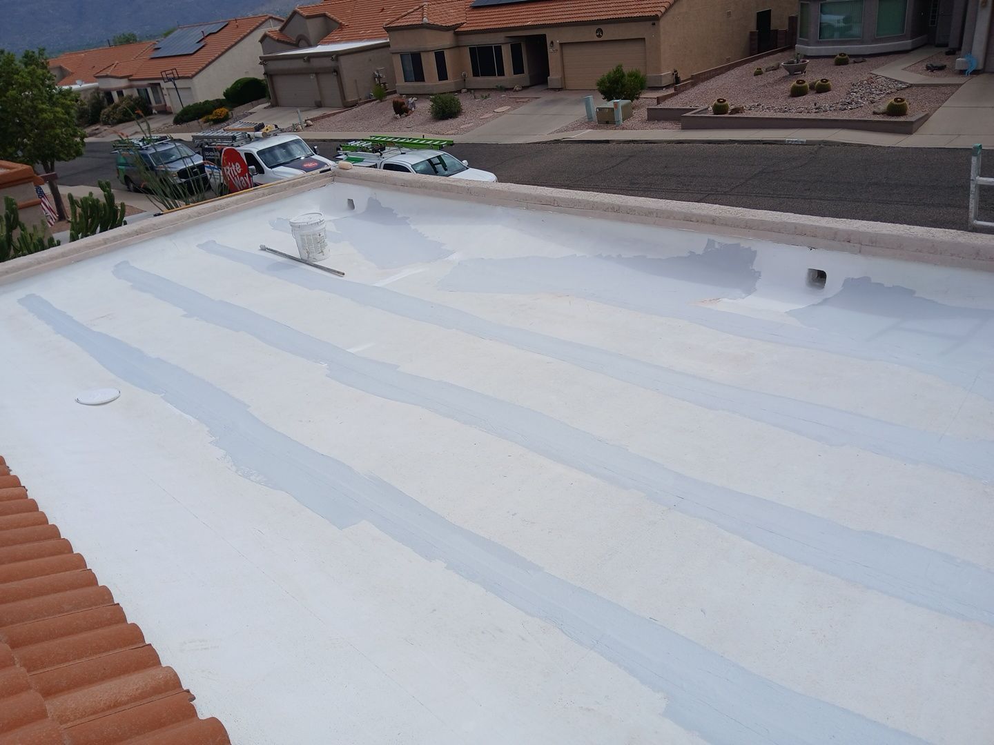 Project in Tucson by West Coast Roofing AZ