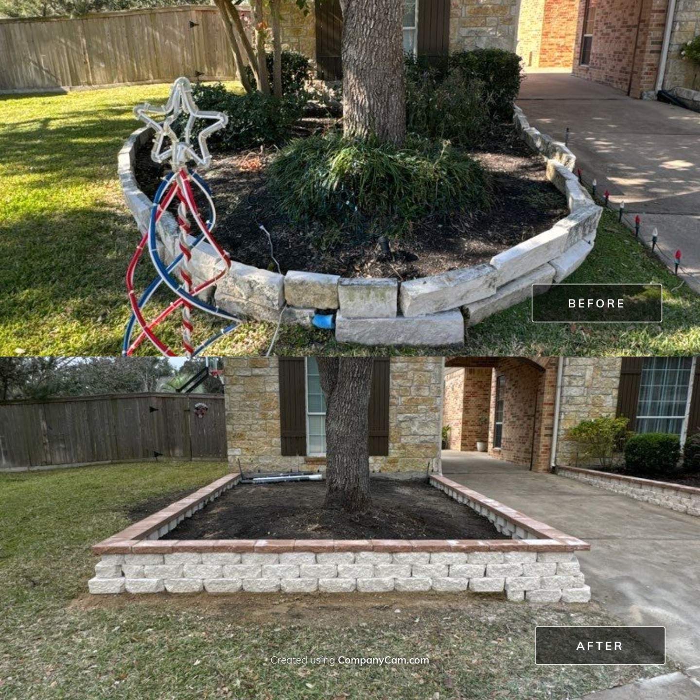 🌿 Mr. George – A True Curb Appeal Conversion by Texas Urban Elements