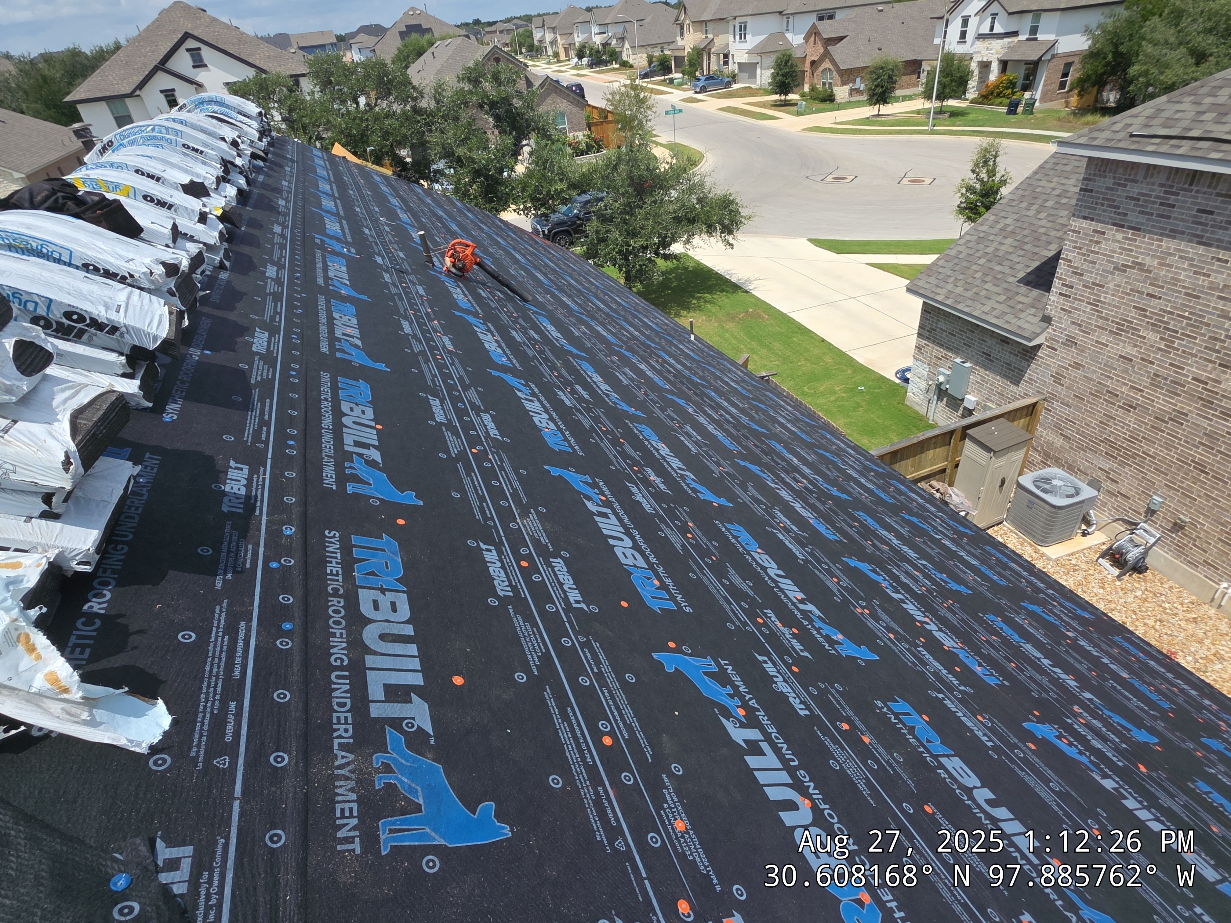 Residential Roof Replacement, along with Gutters And Windows Restoration  by Caliber Restoration LLC
