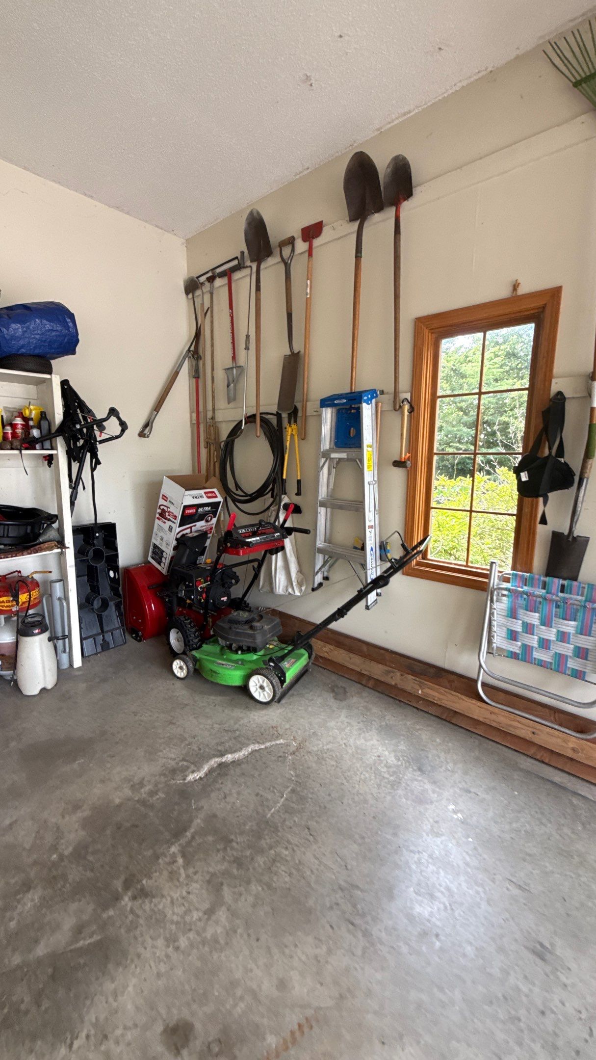 The Perfect Day To Install A Beautiful Coyote Flake Floor by Banner Garage