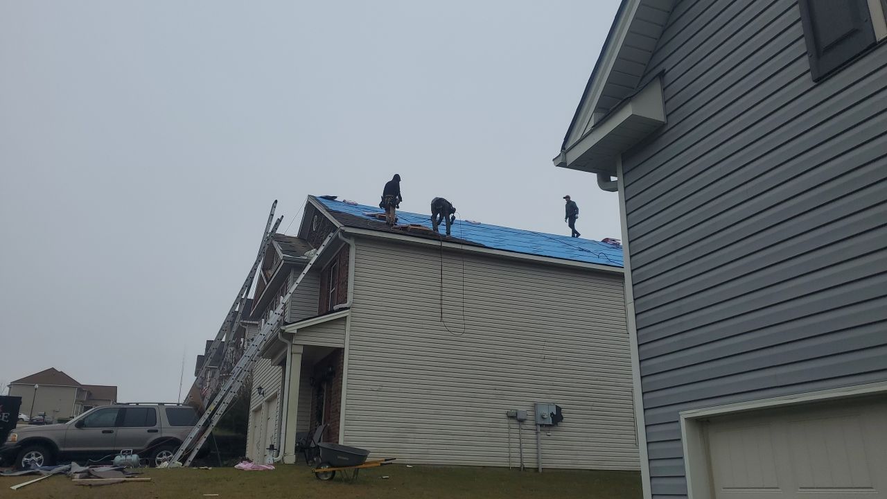 Residential Roofing Installation using Owens Corning by Inspector Roofing and Restoration