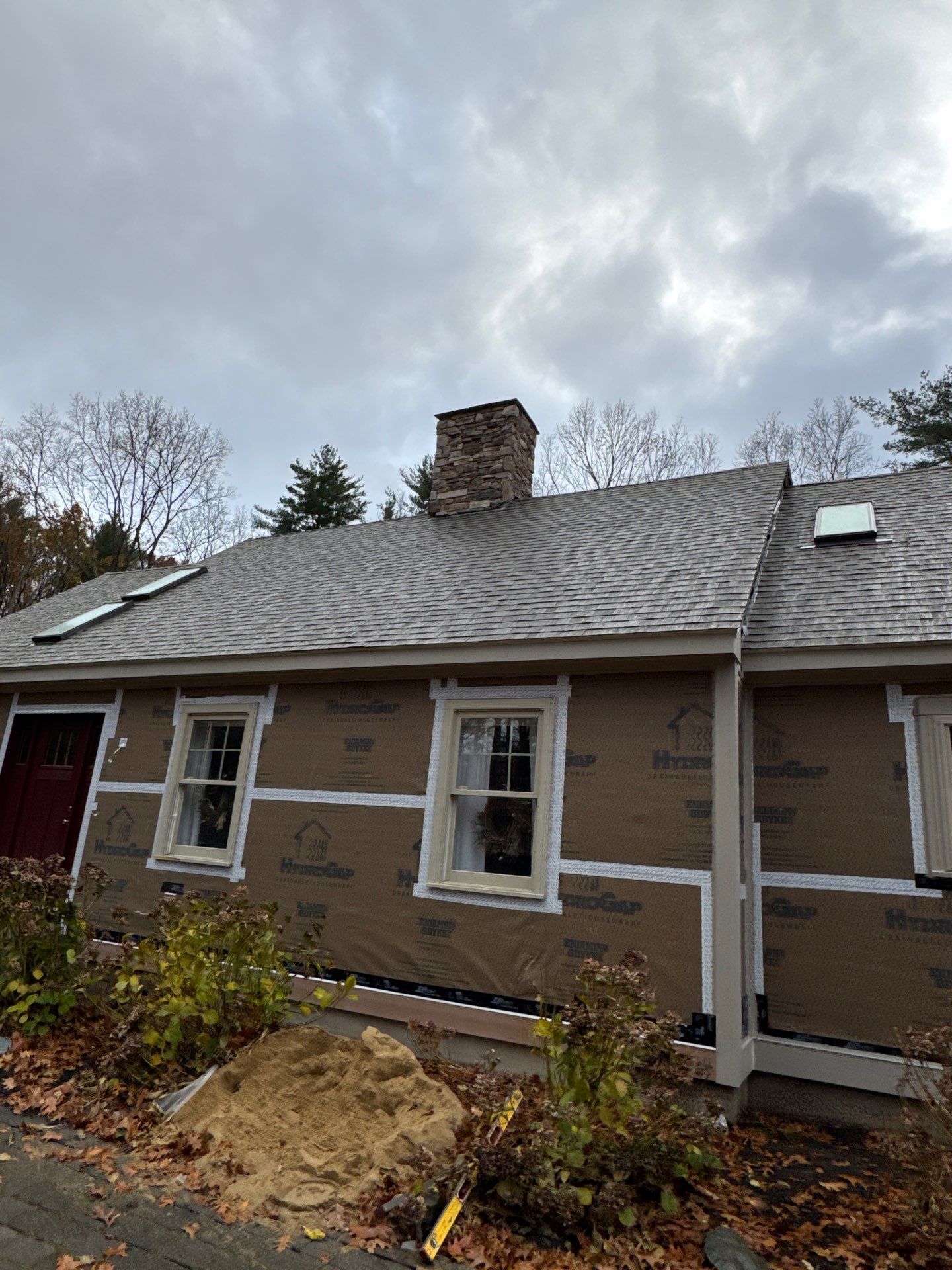 Complete House & Barn Roof with 13 Skylight Reflashing + EPDM Repairs by Mighty Dog Roofing of Greater Middlesex County