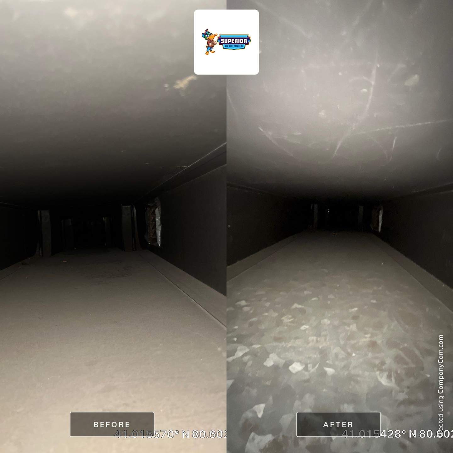 Air Duct Cleaning With a Vacuum Truck in Youngstown, OH by Superior Air Duct Cleaning