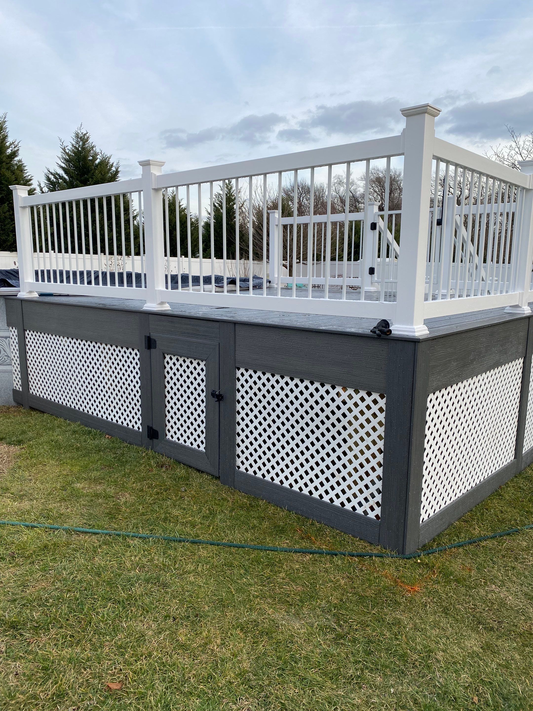Pool Deck In Cinnaminson by deck guardian