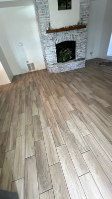 Flooring Installation using Tile