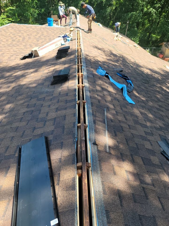 Residential Roofing Repair using Roof Replacement by American Roofing & Construction LLC