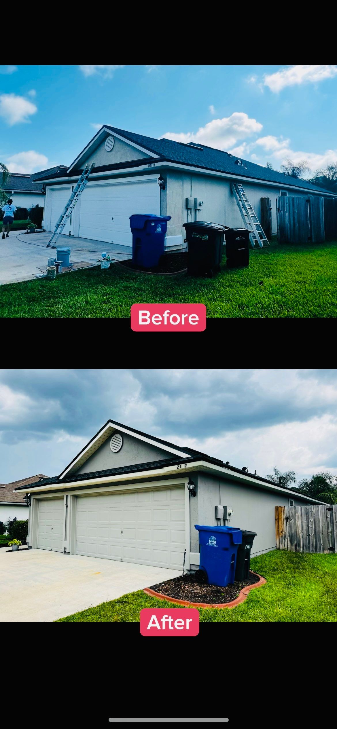 Exterior Stucco & Hardie Painting in St. Augustine FL 32092 by A New Leaf Painting, LLC
