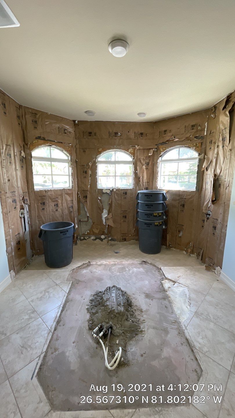 Kitchen & Living Room Demo by Down to Demolition