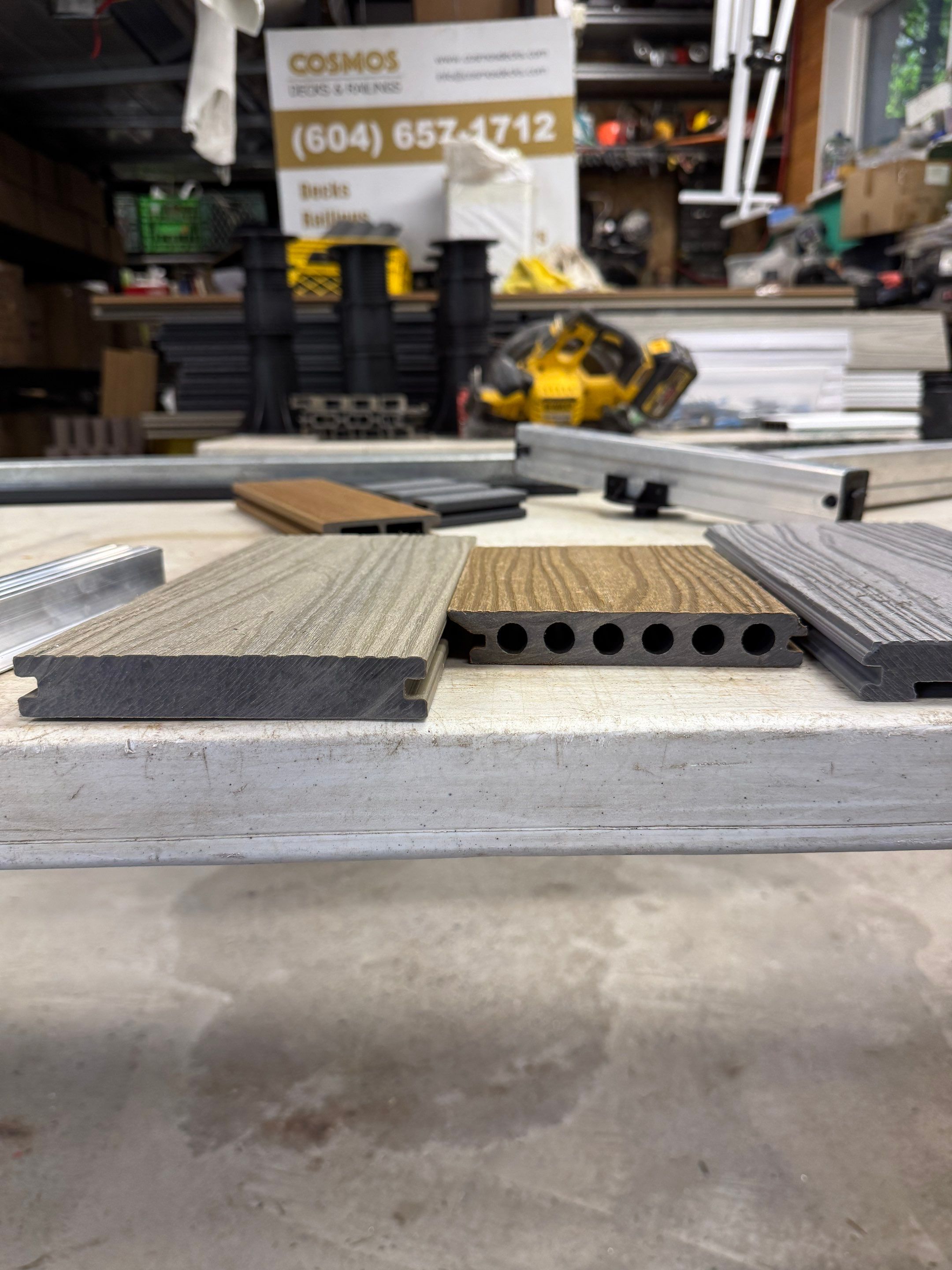 Composite Deck with Aluminum Framing  by YVR Construction Group